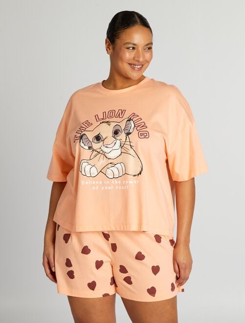 Korte 'Simba'-pyjama van jersey - 2-delig - Kiabi