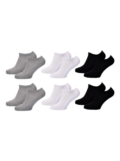 Korte sokken dames TWINDAY - Set van 6 - Kiabi Korte sokken dames TWINDAY - Set van 6 - Kiabi