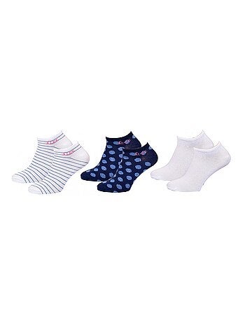 Korte sokken dames TWINDAY - Set van 6