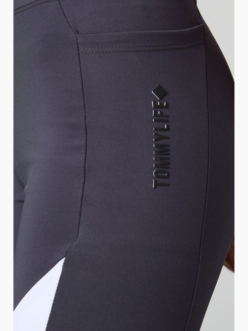 Korte sportlegging met hoge taille tommy - Kiabi Korte sportlegging met hoge taille tommy - Kiabi