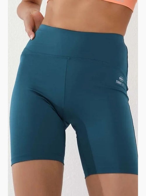 Korte sportlegging met hoge taille tommy - Kiabi