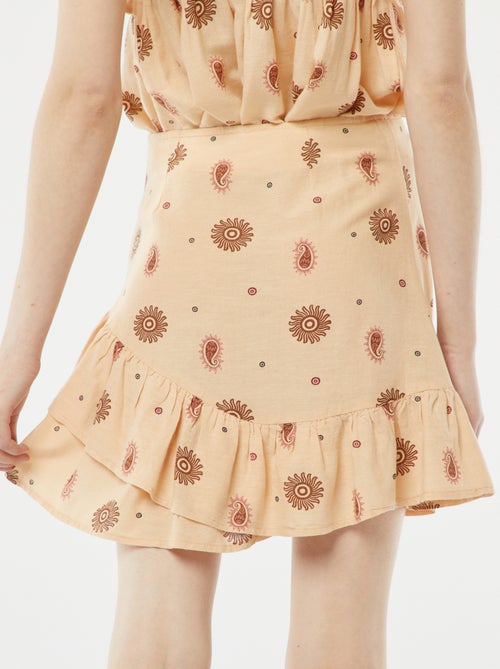 Korte strokenrok - Kiabi