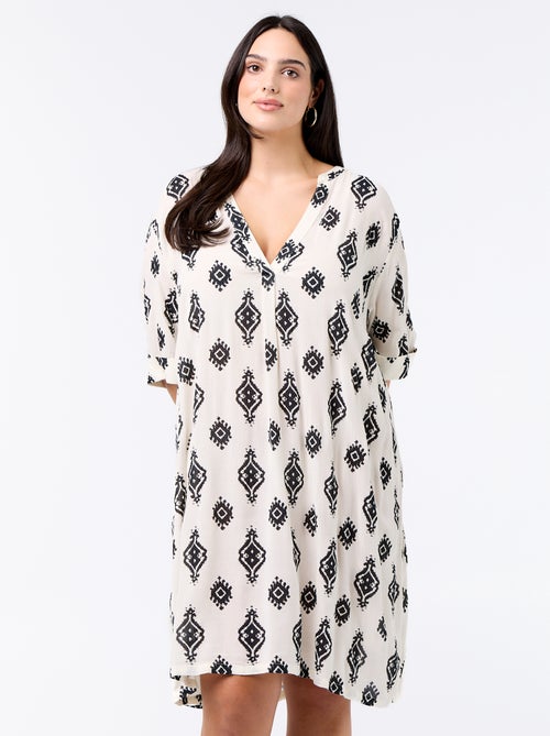 Korte T-shirtjurk - Kiabi