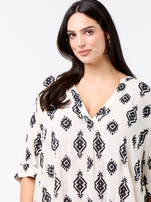Korte T-shirtjurk - Kiabi