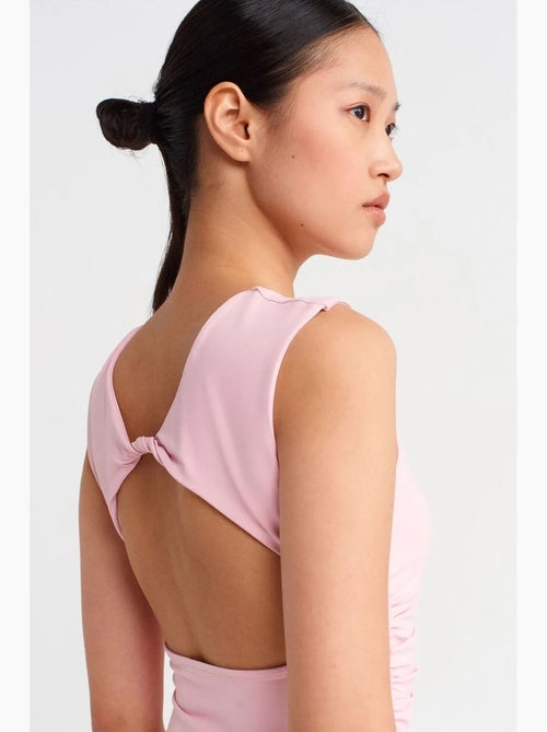 Korte top met cut-out dilvin - Kiabi