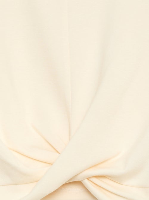 Korte top met lange mouwen - Kiabi Korte top met lange mouwen - Kiabi