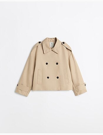 Korte trench, mo fashion