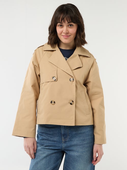 Korte trenchcoat - Kiabi Korte trenchcoat - Kiabi