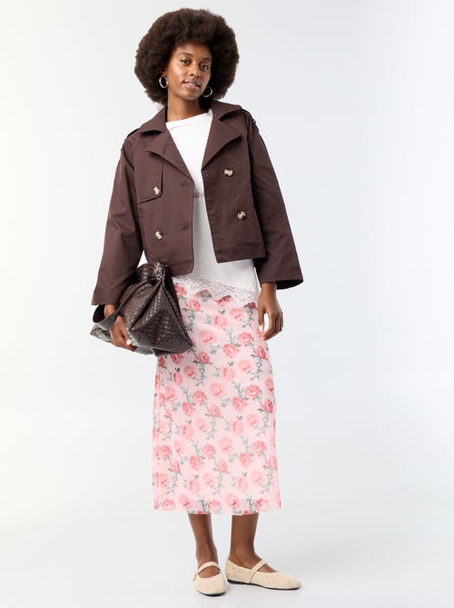 Korte trenchcoat - Kiabi Korte trenchcoat - Kiabi