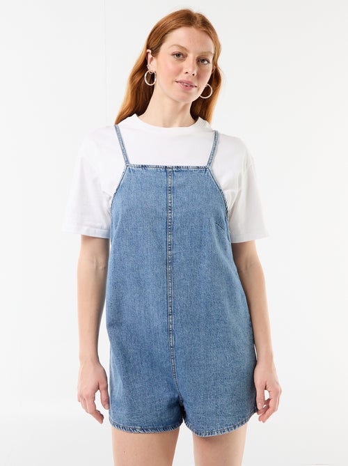 Korte tuinbroek jumpsuit - Kiabi