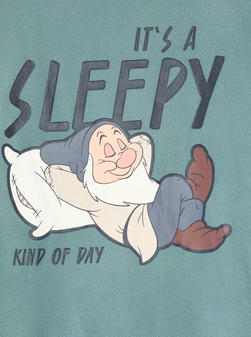 Korte, tweedelige Disney-pyjama van fleecestof met de 7 dwergen - Kiabi