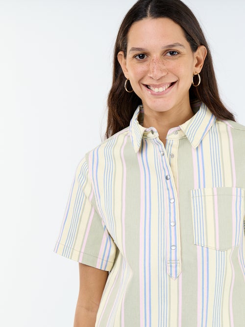 Korte twilljurk - Kiabi