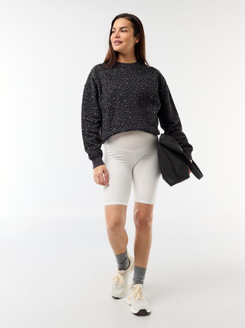 Korte zwangerschapslegging Wit - Kiabi