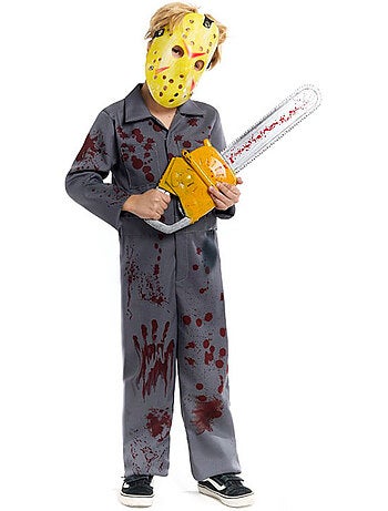 Kostuum van een gemaskerde psychopaat