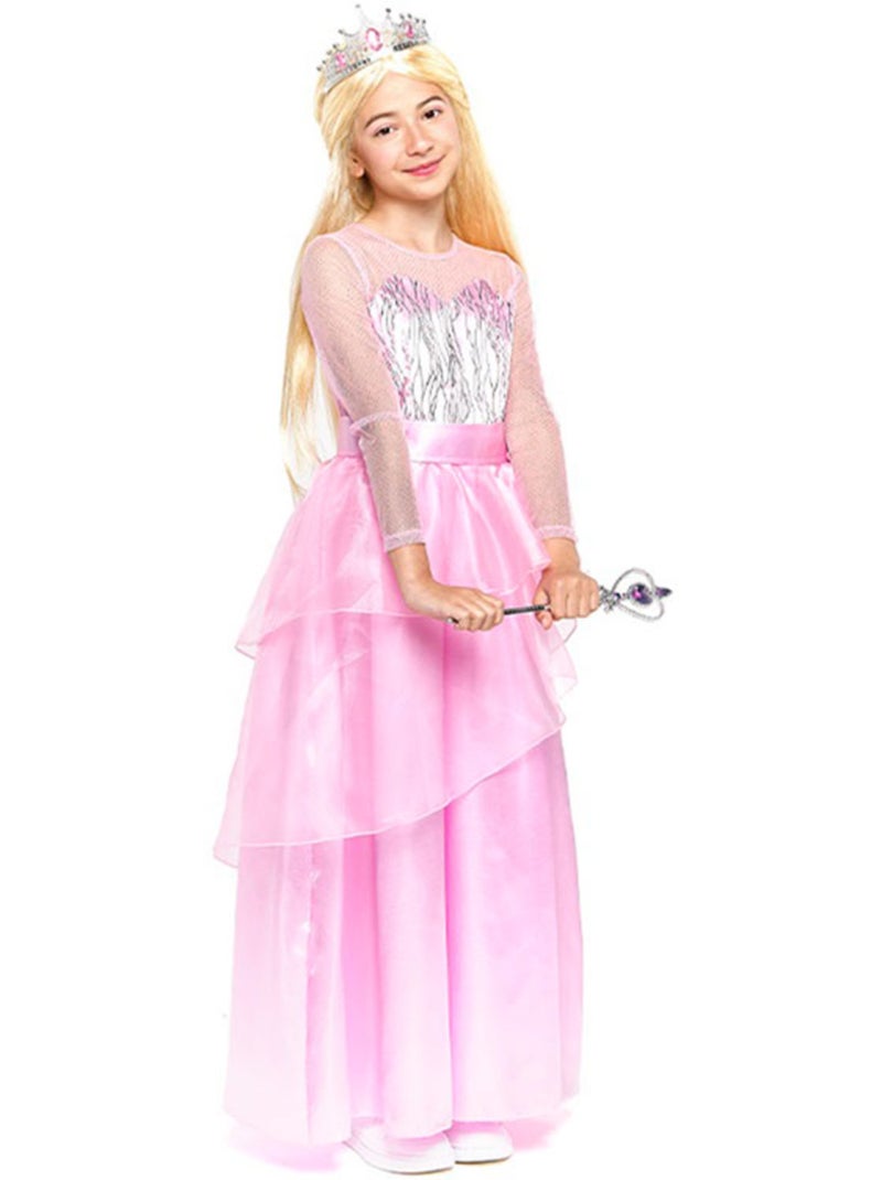 Kostuum van Glinda de Goede Heks van het Noorden Multicolor - Kiabi
