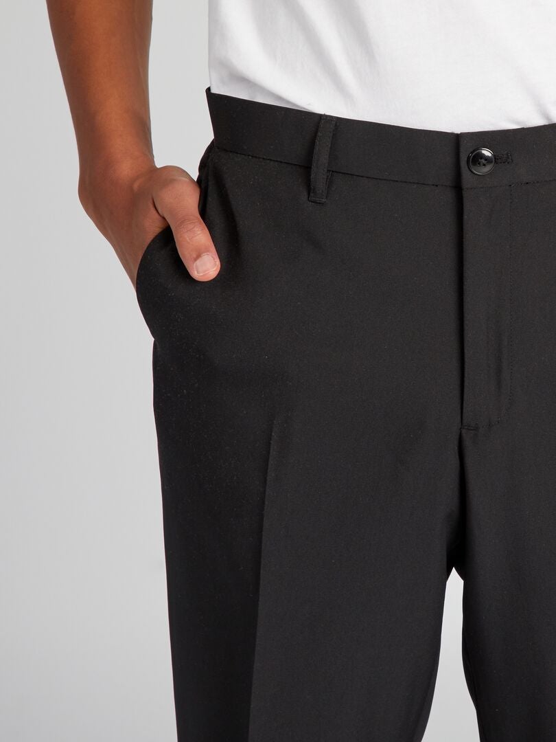 HAWILAND Kostuumbroek voor dames, stretch, elegant, hoge taille, lange