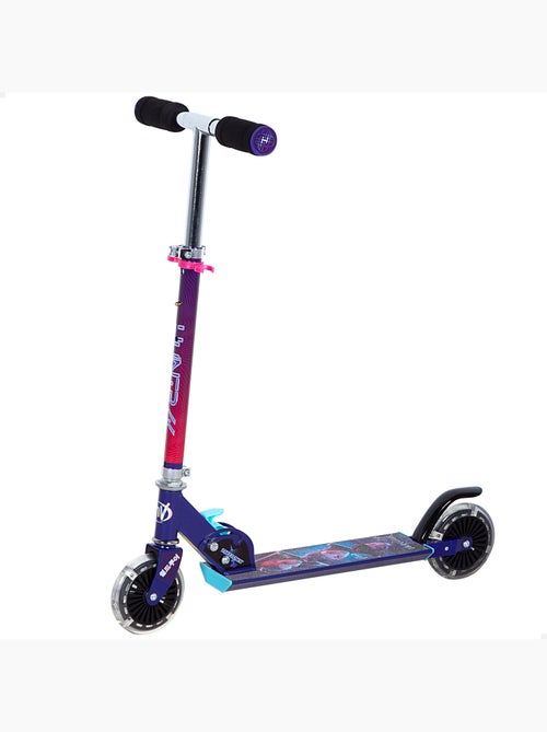 Kpop demon hunters opvouwbare step met 2 wielen en verlichting - Kiabi Kpop demon hunters opvouwbare step met 2 wielen en verlichting - Kiabi