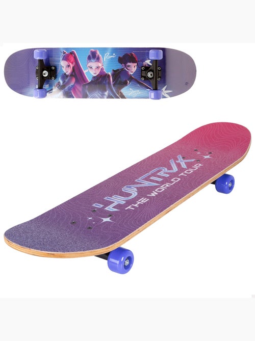 Kpop demon hunters skateboard en bois poids max. 50 kg + 5 ans - Kiabi