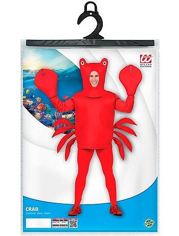Krabkostuum met masker