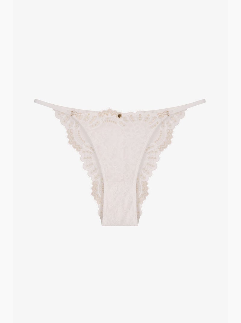 Kırık lacy slip slip penti Gebroken wit - Kiabi