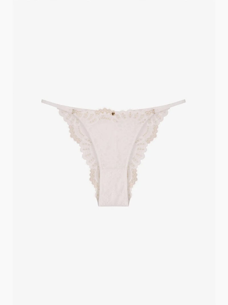 Kırık lacy slip slip penti Gebroken wit - Kiabi