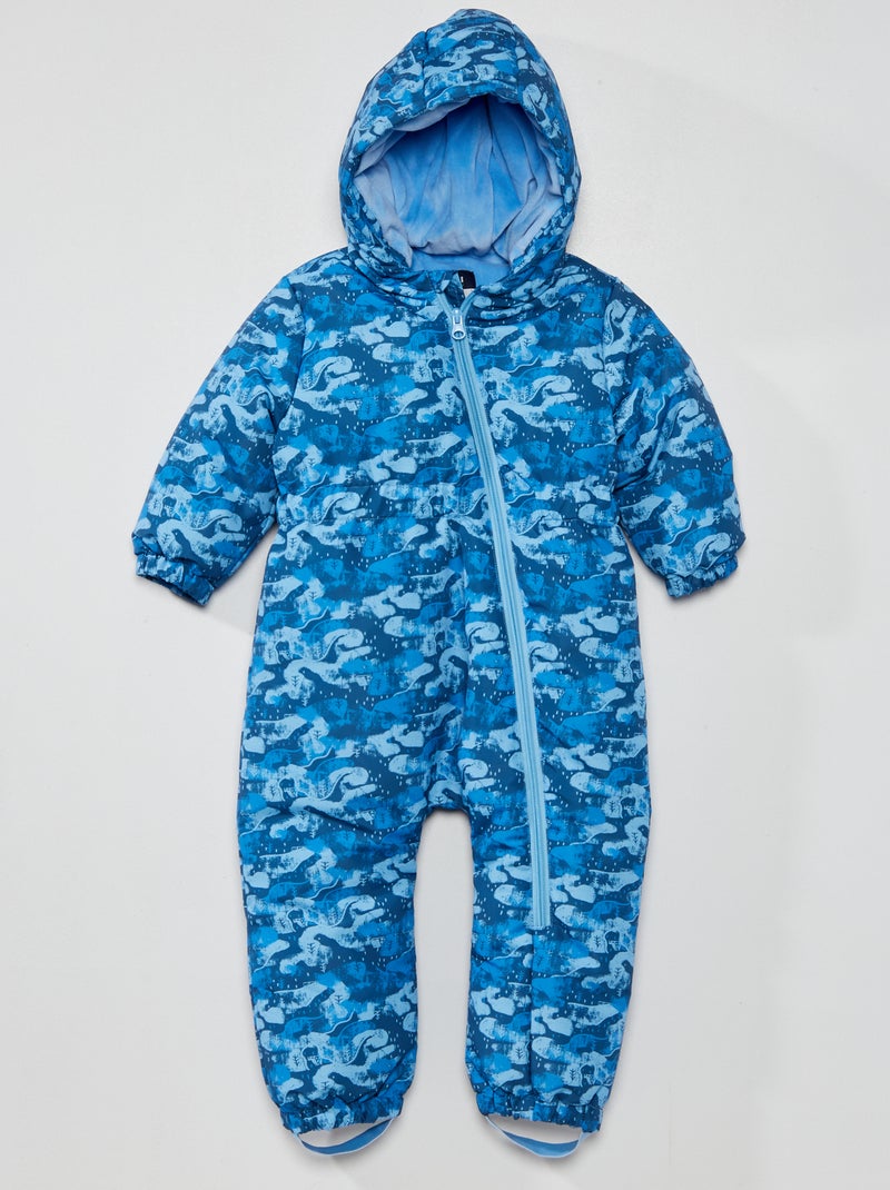 Kruippakje met print BLAUW - Kiabi