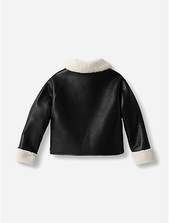 Kunstleren jasje - guess kids