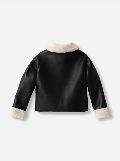 Kunstleren jasje - guess kids - Kiabi