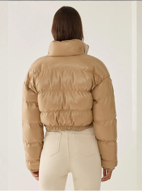 Kunstleren pofjas hiccup - Kiabi Kunstleren pofjas hiccup - Kiabi