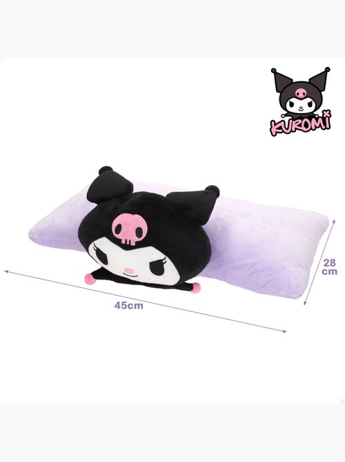 Kuromi coussin 2 en 1, doux et velouté, en peluche - Kiabi