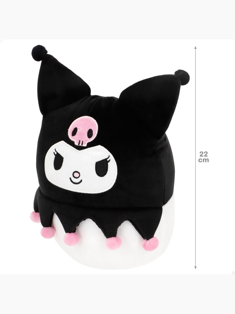 Kuromi pluche kussen 22 cm + 3 jaar Zwart - Kiabi