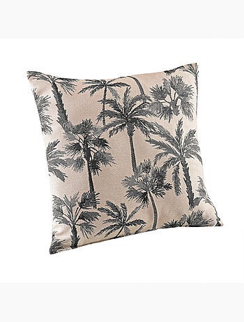 Kussen met palmmotief
