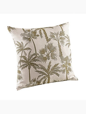 Kussen met palmmotief