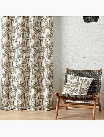 Kussen met palmmotief
