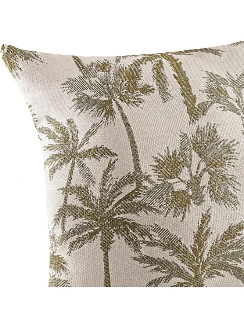 Kussen met palmmotief Groen - Kiabi
