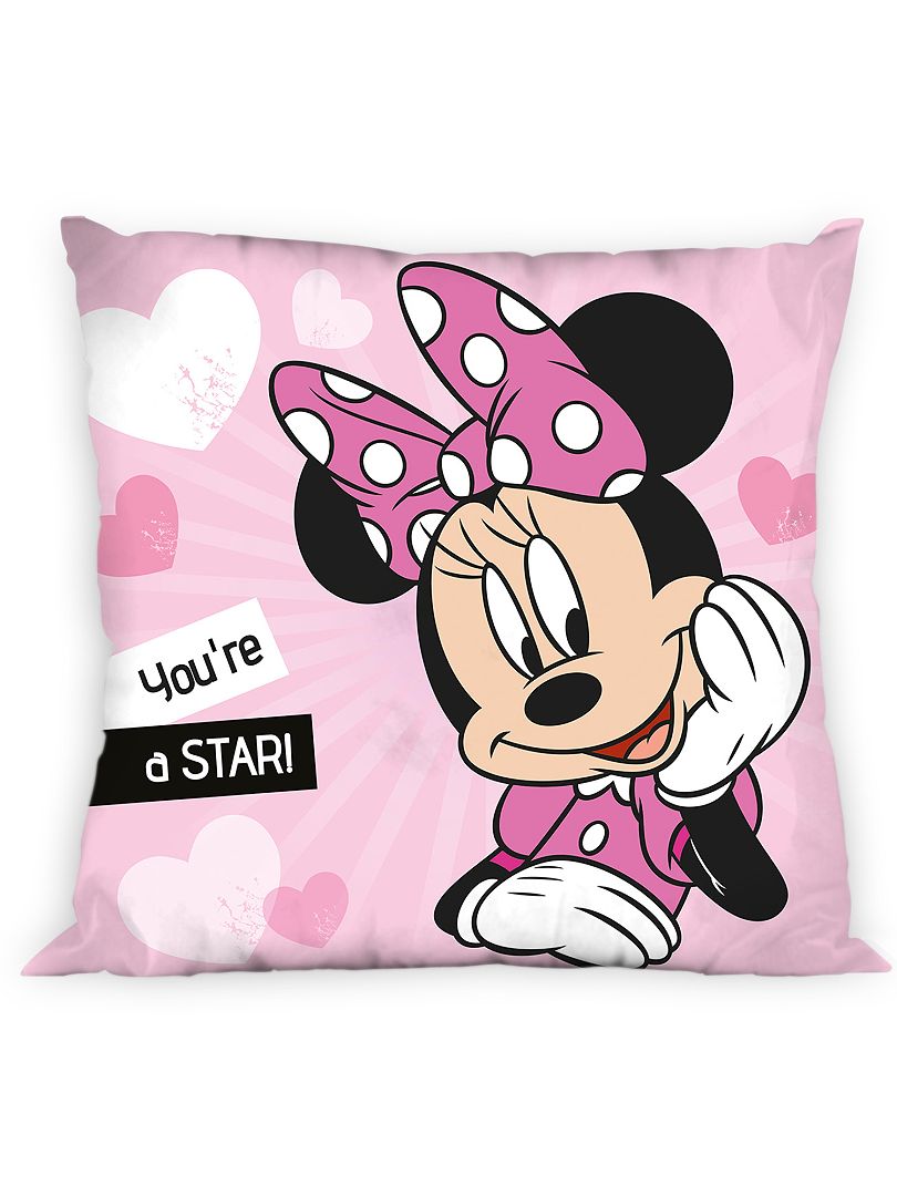 Kussen 'Minnie Mouse' van 'Disney' roze - Kiabi