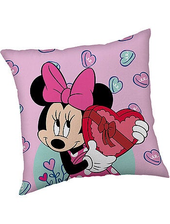 Kussen vierkant 'Minnie' Love 40 x 40 cm van polyester - MINNIE