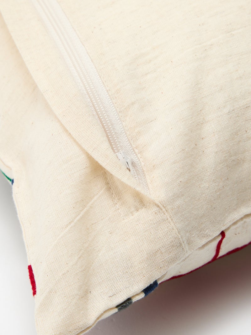 Kussenhoes - 45x45 cm Biege - Kiabi