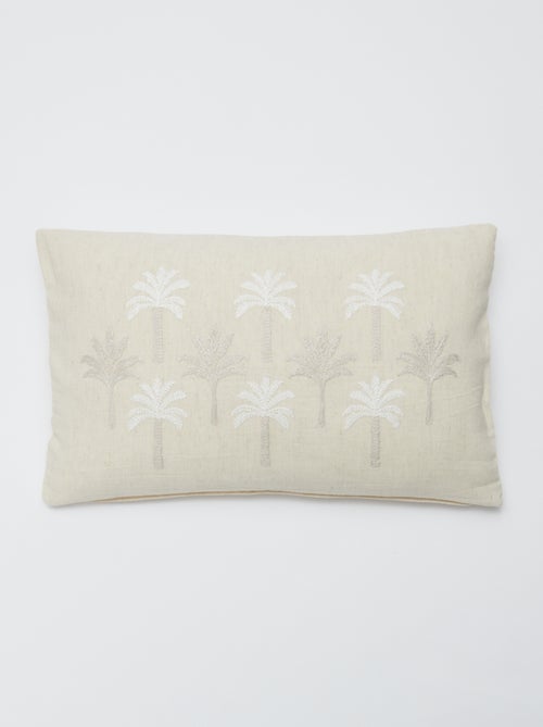 Kussenhoes (30x50 cm) van linnenmix - Kiabi Home - Kiabi