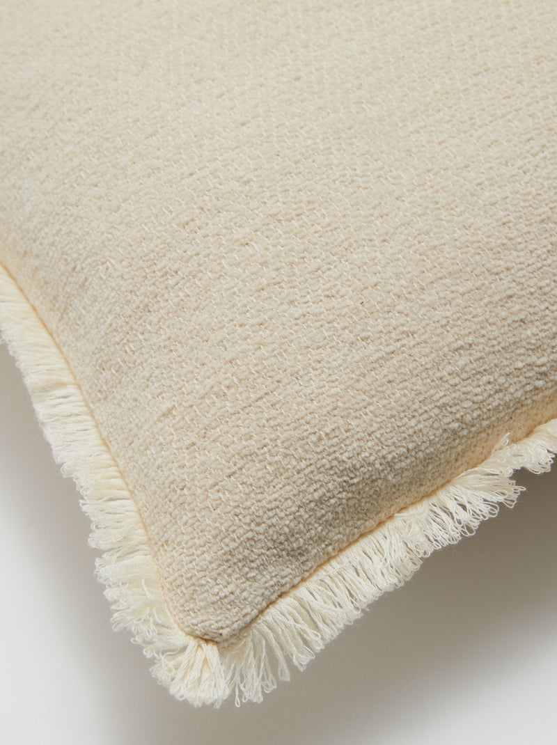 Kussenhoes (45x45 cm) van katoen - Kiabi Home BIEGE - Kiabi