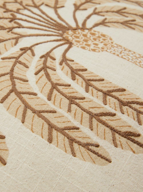 Kussenhoes (45x45cm) met linnenlook - Kiabi Home - Kiabi