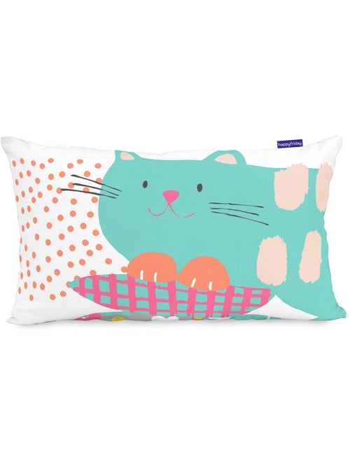 Kussenhoes Cat & mouse "Happyfriday" - Kiabi
