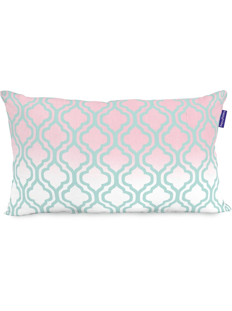 Kussenhoes Chinoiserie "Happyfriday" Multicolor - Kiabi
