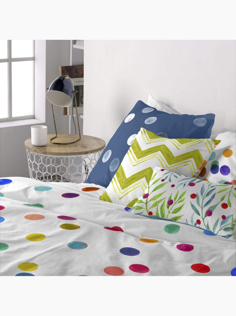 Kussenhoes Confetti "Happyfriday" Multicolor - Kiabi