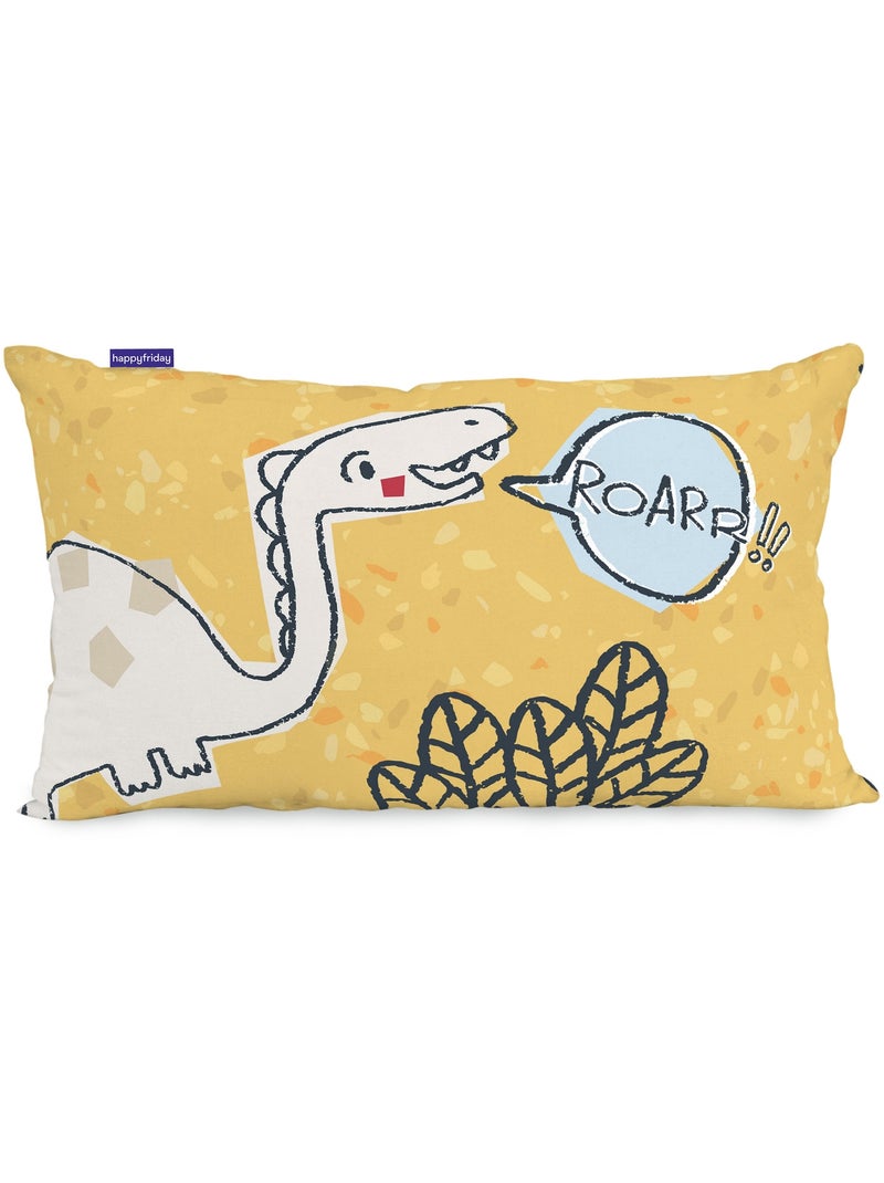 Kussenhoes Dino friends "Happyfriday" Multicolor - Kiabi