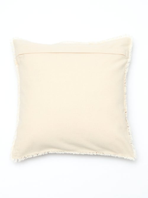 Kussenhoes met bloemenprint (45x45 cm) - Kiabi Home - Kiabi