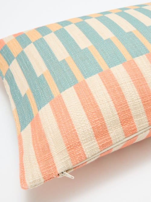 Kussenhoes met geometrische motieven - Kiabi