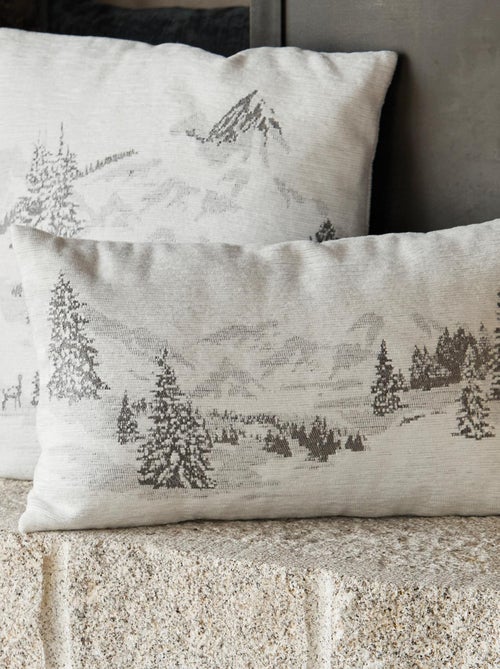 Kussenhoes snowy firs - Kiabi Kussenhoes snowy firs - Kiabi