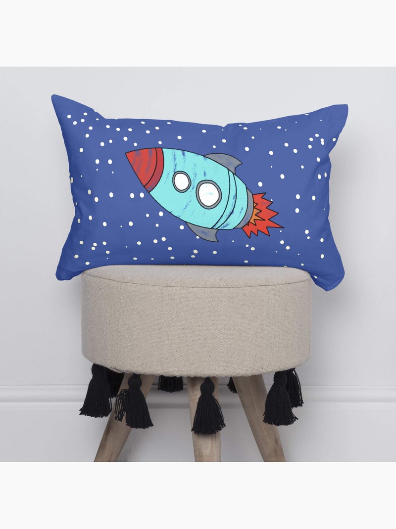 Kussenhoes Space rocket "Happyfriday" Multicolor - Kiabi