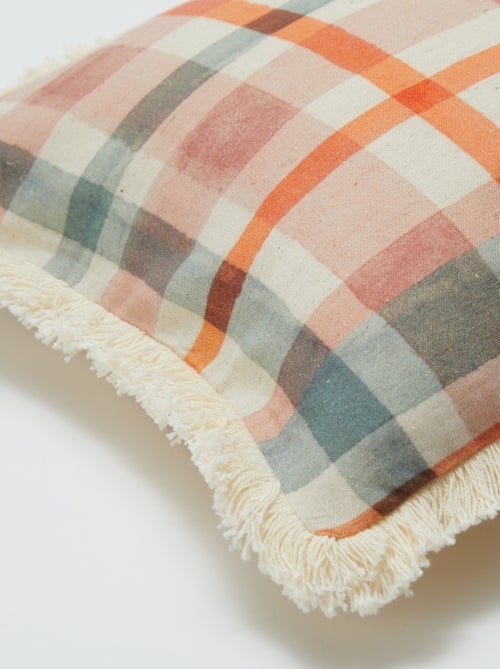Kussenhoes van gemengd linnen (50x30 cm) - Kiabi Home - Kiabi
